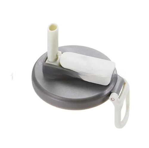 Soda Can Lid with Straw